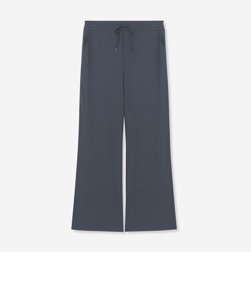 【L】【Lesbury Easy Pants/レスベリー イージーパンツ】トリコットストレッチワイドストレートパンツ