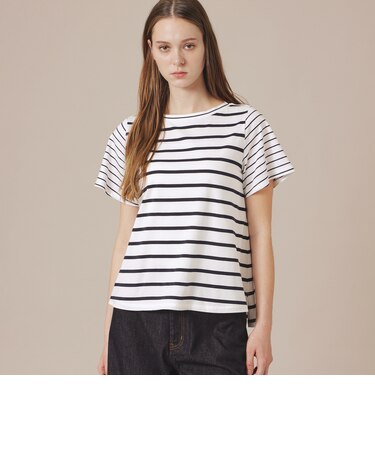 【eclat5月号掲載】ボーダーミックスTシャツ