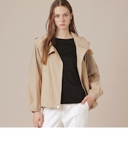 【WEB・一部店舗限定】シルケットタフタブルゾン