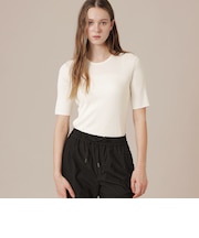 【WEB・一部店舗限定】ハイツイストリブコットンプルオーバー