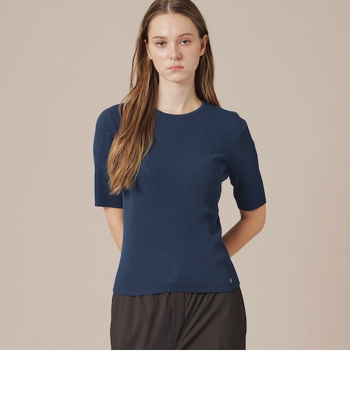 【WEB・一部店舗限定】ハイツイストリブコットンプルオーバー