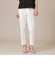 【WEB・一部店舗限定】コットンリネンブレンドオックステーパードパンツ