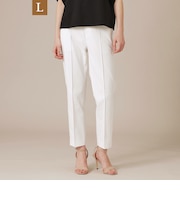 【WEB・一部店舗限定】【L】コットンリネンブレンドオックステーパードパンツ
