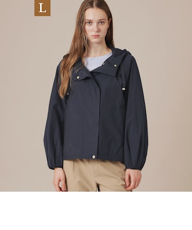 【WEB・一部店舗限定】【L】シルケットタフタブルゾン