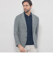 【LEON掲載】【BREASY JACKET】LENO CLOTH グレンチェックジャケット