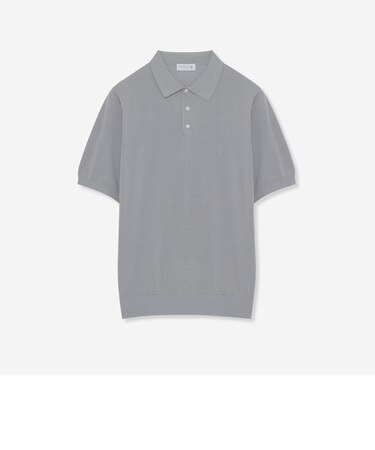 シルクコットンドレスニットPOLO