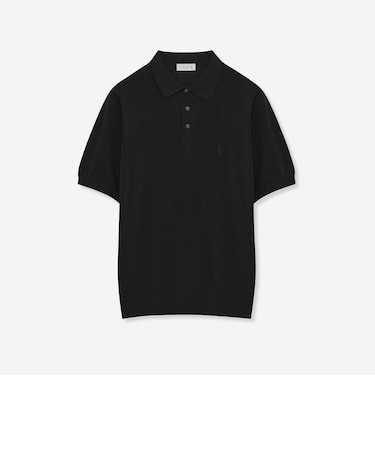 シルクコットンドレスニットPOLO