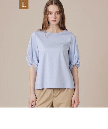 【WEB・一部店舗限定】【L】ハイゲージスムースプルオーバー