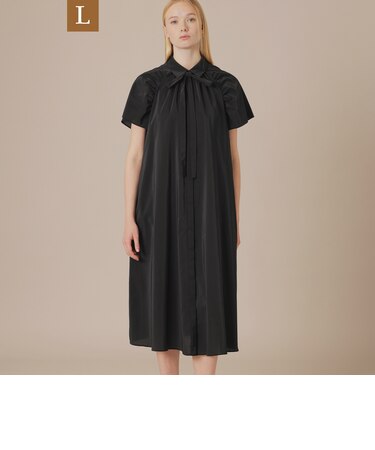 【L】コットンポリエステルワンピース