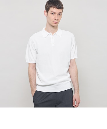 【WEB・一部店舗限定】ドライ鹿の子ニットポロシャツ