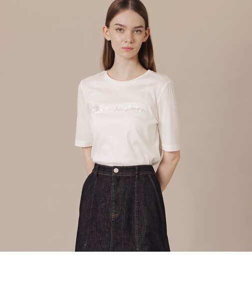 【WEB・一部店舗限定】シャインリブＴシャツ