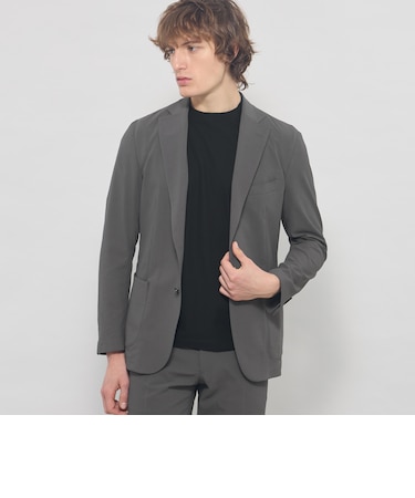 【WEB・一部店舗限定】【BREASY JACKET】ストレッチサッカーセットアップジャケット