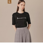 【WEB・一部店舗限定】【L】シャインリブＴシャツ