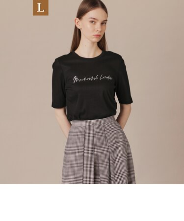 【WEB・一部店舗限定】【L】シャインリブＴシャツ