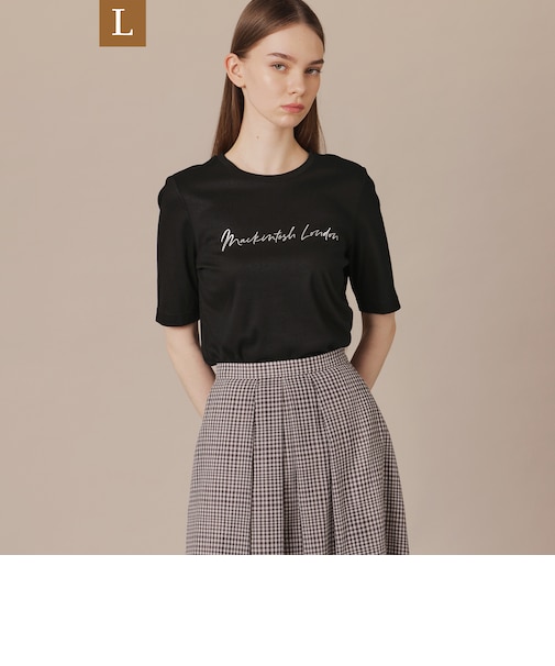 【WEB・一部店舗限定】【L】シャインリブＴシャツ