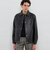 【LEON掲載】【Weather proofed Leather】レザーコーチジャケット