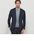 【WEB・一部店舗限定】【BREASY JACKET】ウール混レノクロスセットアップジャケット