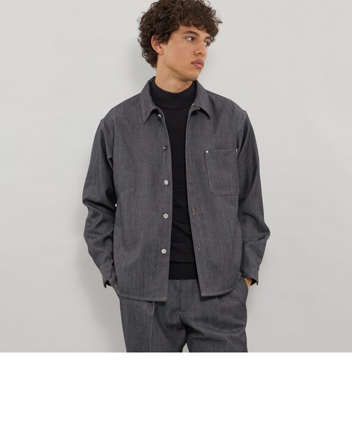 【LEON掲載】【100% WOOL MADE DENIM】デニムシャツ