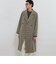 【HUDSTON DOUBLE】【DORMEUIL/ドーメル】ベルテッドトレンチコート