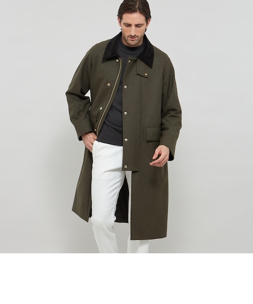 【LINGFIELD LONG】【DORMEUIL/ドーメル】フィールドコート