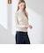 【WEB・一部店舗限定】【L】リアリブニットタートルネックプルオーバー