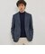 【NEW BRIDGE】 【Loro Piana Fabric】SILK AIR チェックジャケット