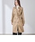 【WEB・一部店舗限定】【FALKIRK LONG/ファルカークロング】ポリエステルコットンギャバジントレンチコート