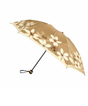 【折りたたみ傘】ミラ・ショーン (mila schon) 影花 サテンプリント 雨傘