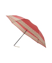 【折りたたみ傘】ランバン　コレクション (LANVIN　COLLECTION) サテンプリント 軽量 雨傘