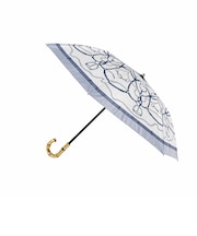 【晴雨兼用折りたたみ日傘】ソルフェージュ モード (SOLFEGE MODE) 遮光99.99% 遮熱 UV 大きめ 簡単開閉  晴雨兼用