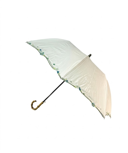 【晴雨兼用折りたたみ日傘】ソルフェージュ モード (SOLFEGE MODE) 遮光100% 遮熱 UV 大きめ 簡単開閉  晴雨兼用