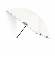 【晴雨兼用折りたたみ日傘】ソルフェージュ モード (SOLFEGE MODE) 遮光100% 遮熱 UV 大きめ 晴雨兼用