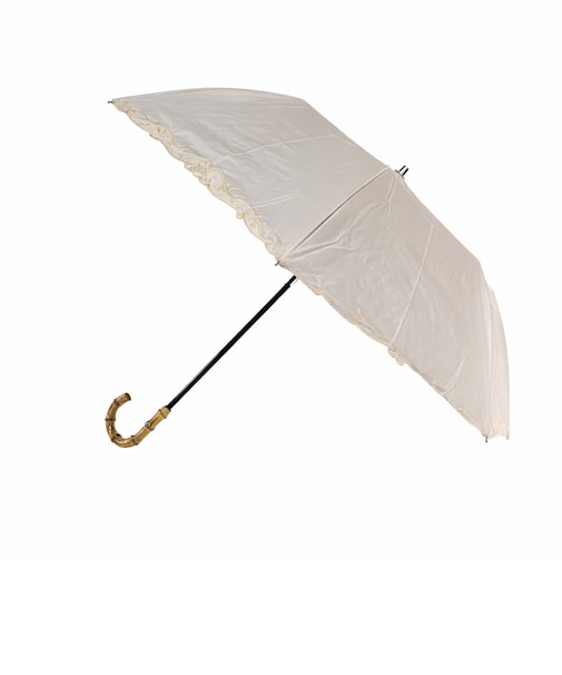 【晴雨兼用折りたたみ日傘】ソルフェージュ モード (SOLFEGE MODE) 遮光100% 遮熱 UV 大きめ 簡単開閉 晴雨兼用