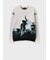 "Monochrome Cow" ニット
