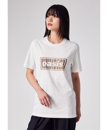 ウィメンズ Paul Smith × Oasis シグネチャーストライプロゴ Tシャツ