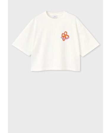 ウィメンズ PS Happy Flower 半袖Tシャツ
