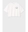 ウィメンズ "Happy" クロップド 半袖Tシャツ