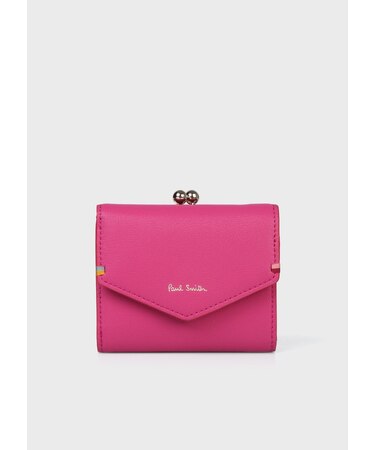 ハイライトステッチ 　がま口財布