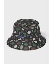 "Happy Floral Camo" バケットハット