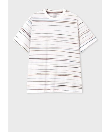 "Signature Pinstripe" 半袖カットソー
