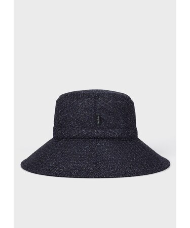 "Wool Tweed" ワイドトリムハット