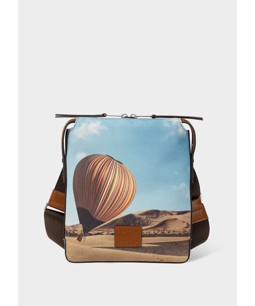 シグネチャーストライプバルーン USA 2WAYショルダーバッグ