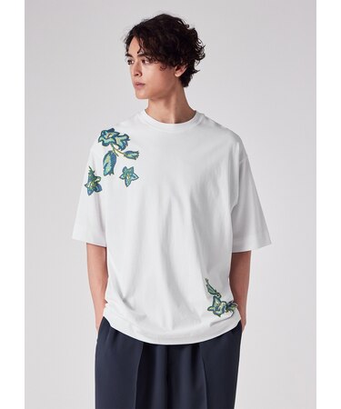 "Drawing Floral" Tシャツ