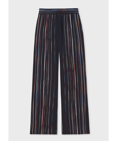 ウィメンズ "Signature Pinstripe" ワイドパンツ