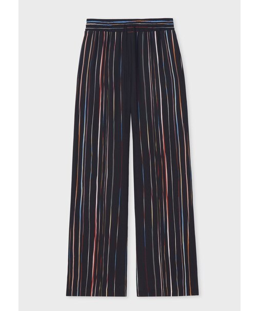 ウィメンズ "Signature Pinstripe" ワイドパンツ