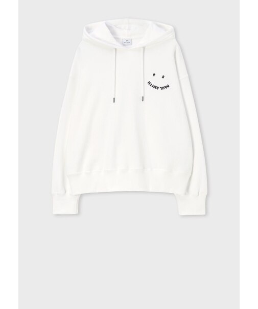 ウィメンズ "Happy" フーデッド パーカ