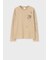 ウィメンズ "Safty Pins" 長袖Tシャツ