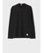 ストライプタブ モックネック ロングスリーブTシャツ