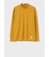 ストライプタブ モックネック ロングスリーブTシャツ