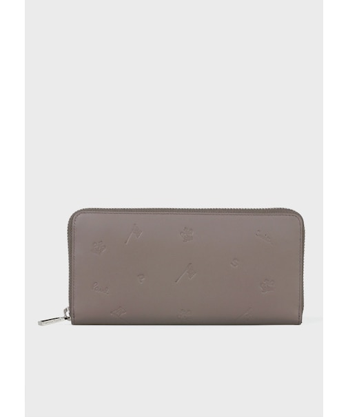 PS Paul Smith ドローイング ラウンドジップ 長財布